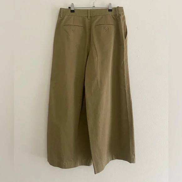 Uniqlo thick cotton wide leg trousers - Picture 2 of 2